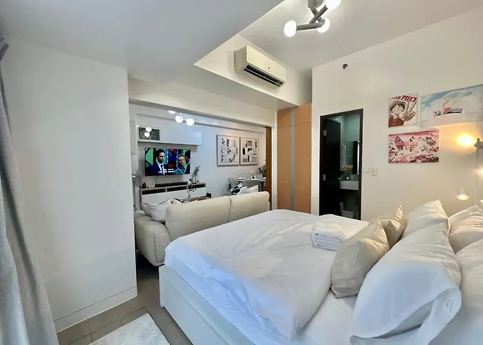 Aparthotel New Cozy 1br King Bed At Greenbelt Hamilton Makati Manila