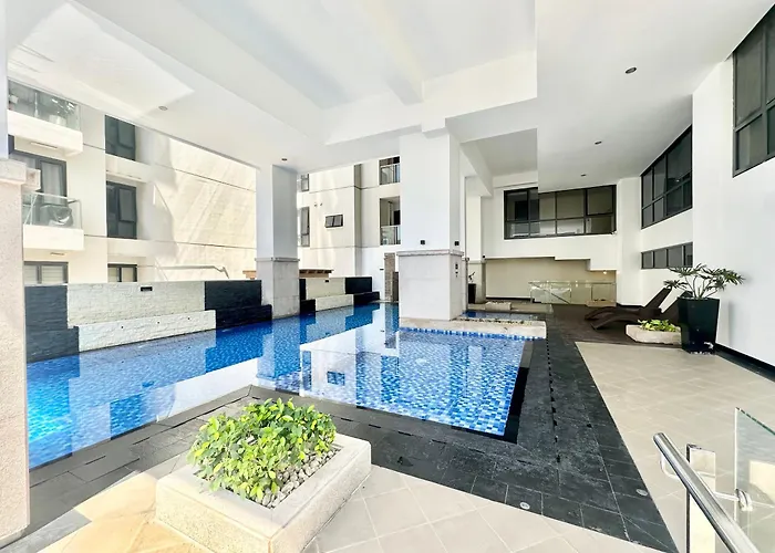 Aparthotel New Cozy 1br King Bed At Greenbelt Hamilton Makati Manila
