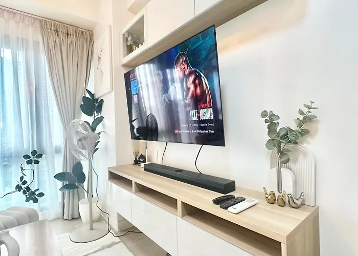 Aparthotel New Cozy 1br King Bed At Greenbelt Hamilton Makati