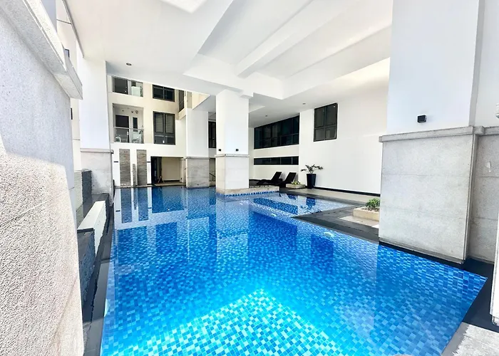 Aparthotel New Cozy 1br King Bed At Greenbelt Hamilton Makati